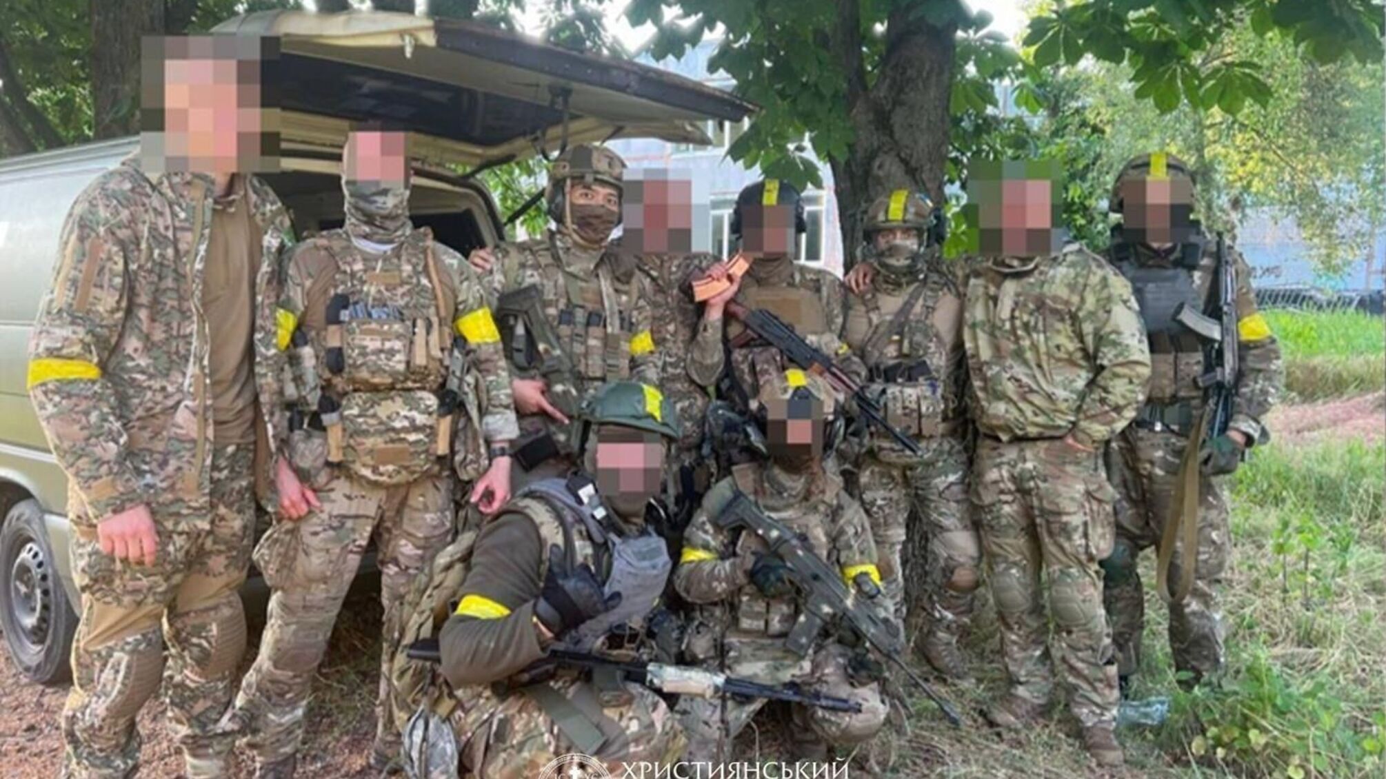На День Независимости Христианский корпус вручил государственные награды своим бойцам и рассказал о боевой истории подразделений