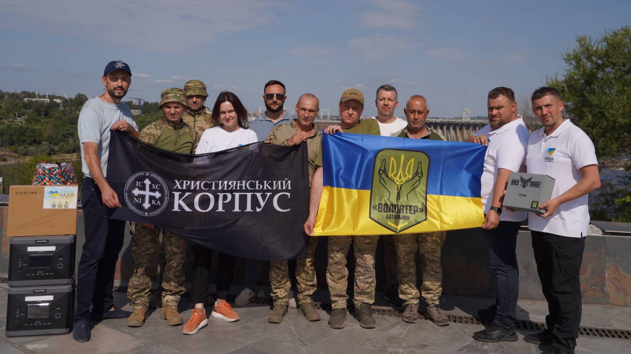 430-та місія на передову: БФ 'Надія', БФ 'Батальйон Волонтер' та Християнський корпус передали допомогу захисникам