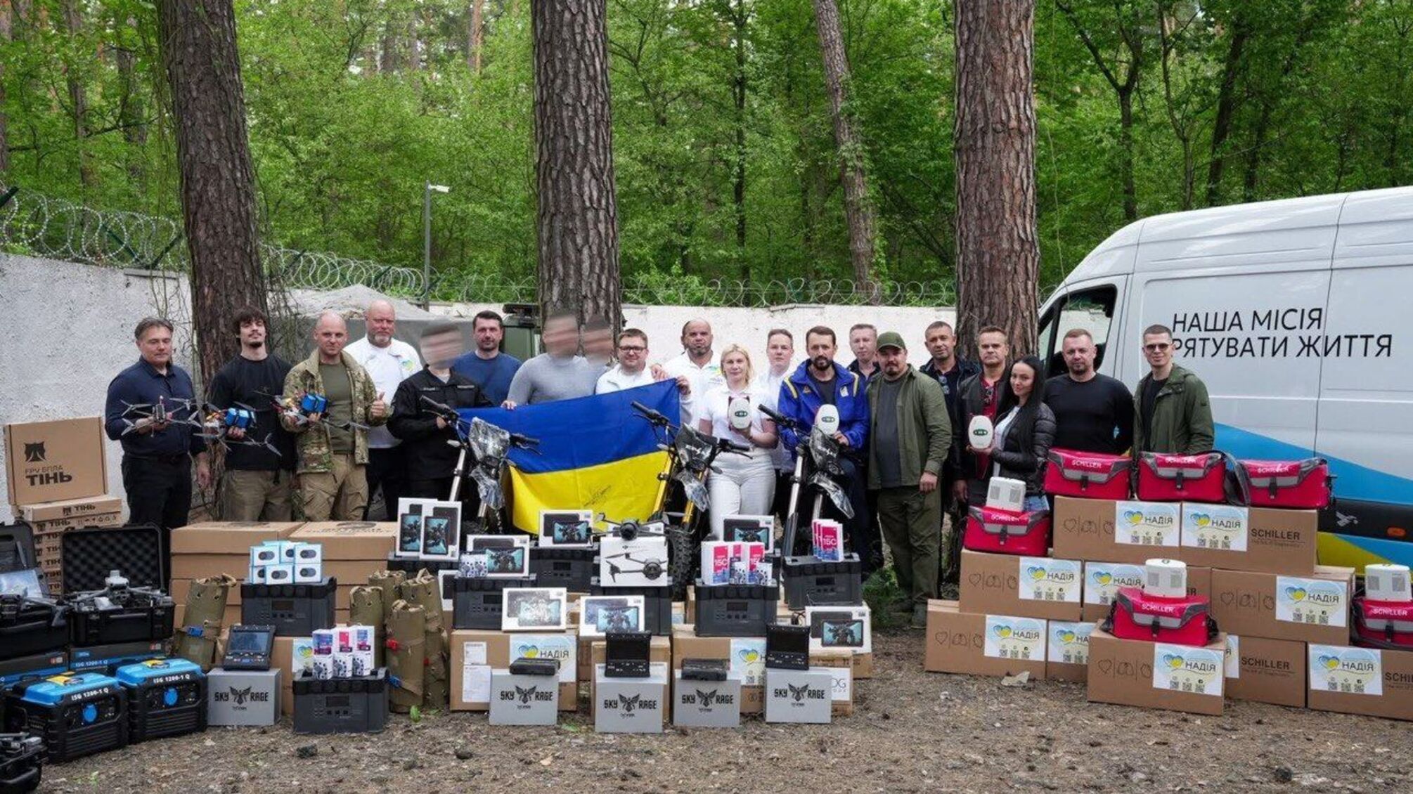 Более 650 единиц техники для 'Спецподразделения Тимура' ГУР: фонд 'Надежда', Валерий Дубиль и Вита Присяжнюк усиливают военную разведку