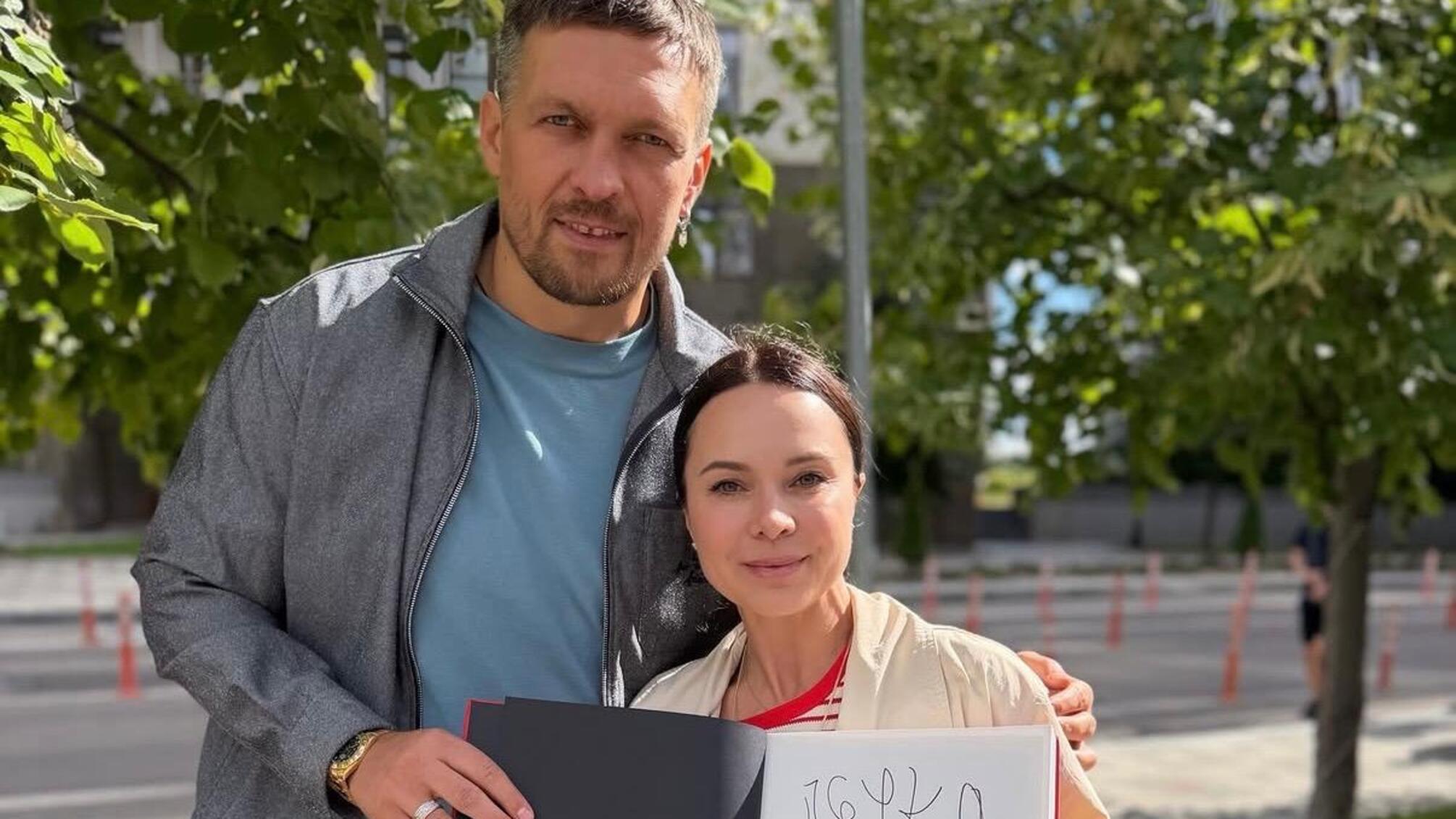 Встреча двух олимпийских чемпионов: Усик исполнил желание Подкопаевой